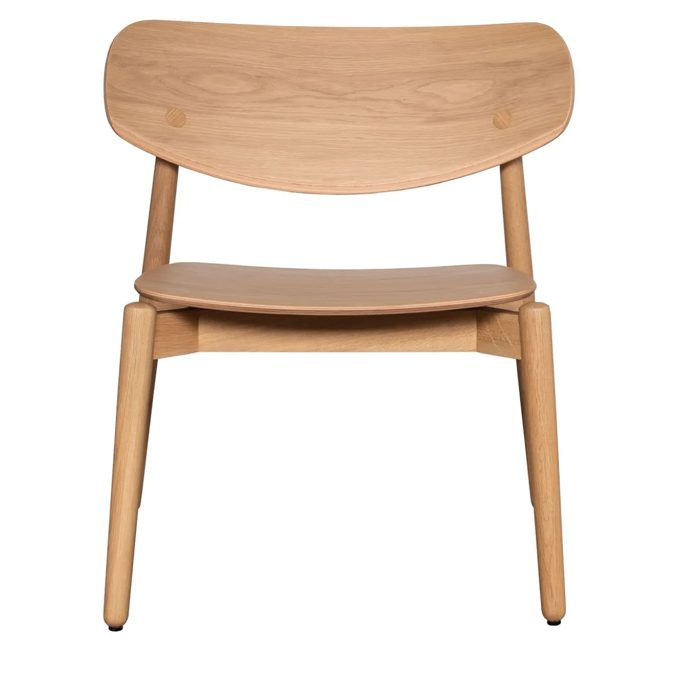 Sedia Lounge Fizz in Rovere naturale di Lorenz+Kaz