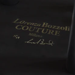 Sedia lounge modulare Lilli in tessuto azzurro chiaro e taupe con frange