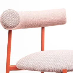 Sedia Pampa S rosa e rosso mattone di Studio Pastina