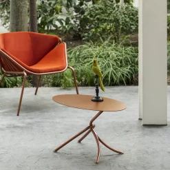 Sedia Skin Lounge Red Outdoor di Giacomo Cattani