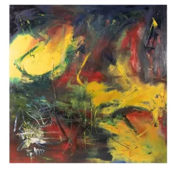 Senza titolo (Stella) Pittura a tecnica mista policroma