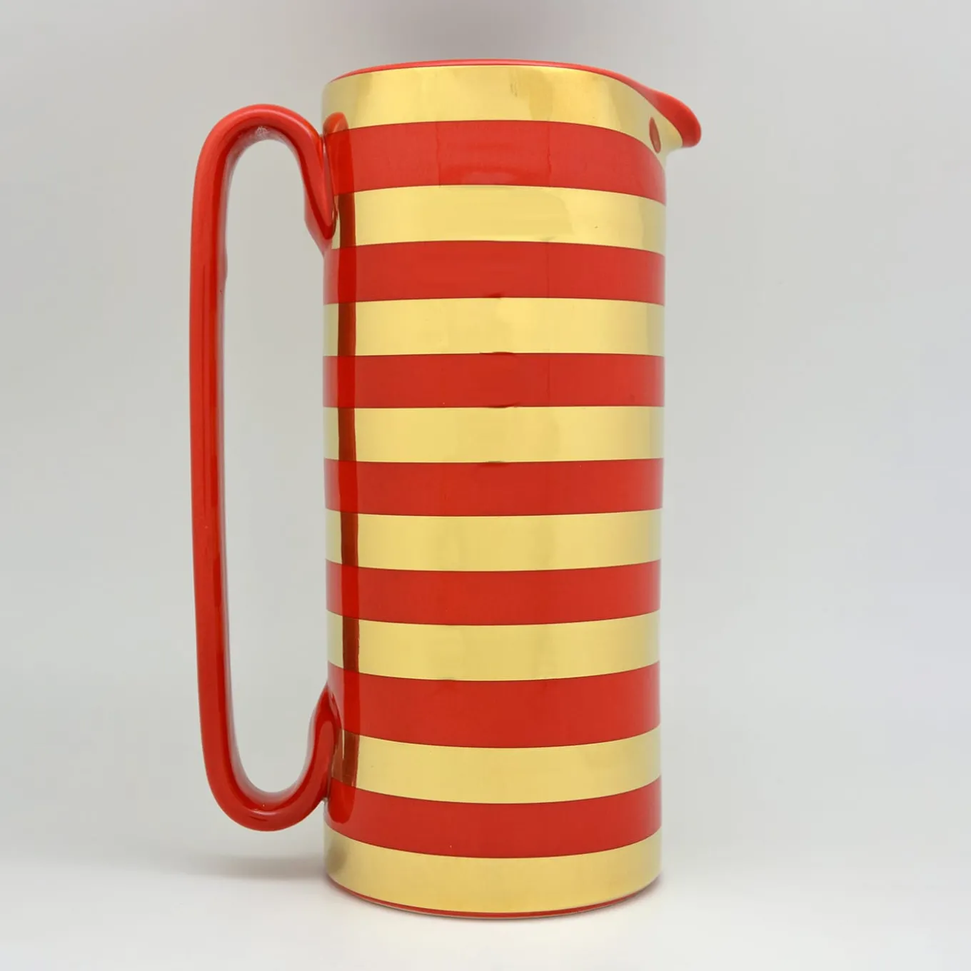 Serlio Gondoliere Brocca oro e rosso