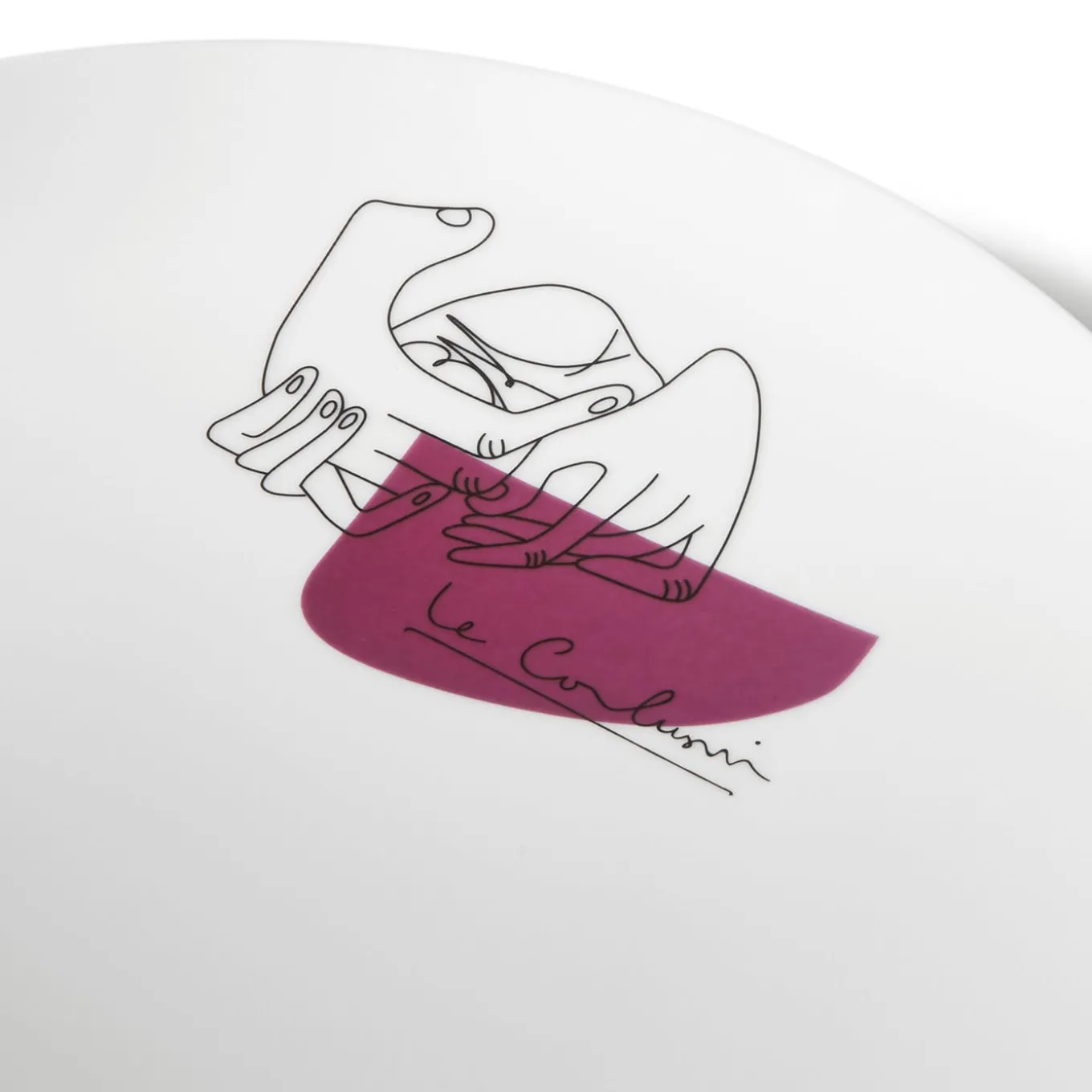 Service Prunier di Le Corbusier - Set di 2 piatti da dessert