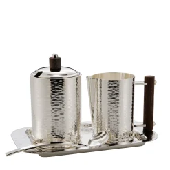 Set da caffè 4 pezzi in ebano