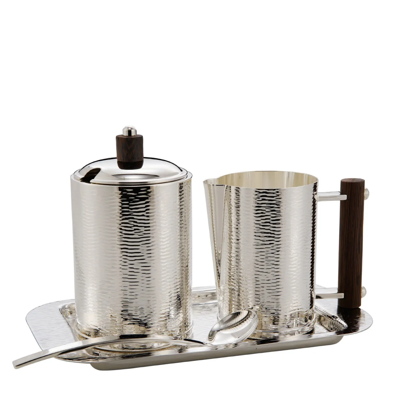 Set da caffè 4 pezzi in ebano