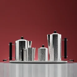 Set da caffè 4 pezzi in ebano