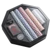Set da gioco in pelle per il poker