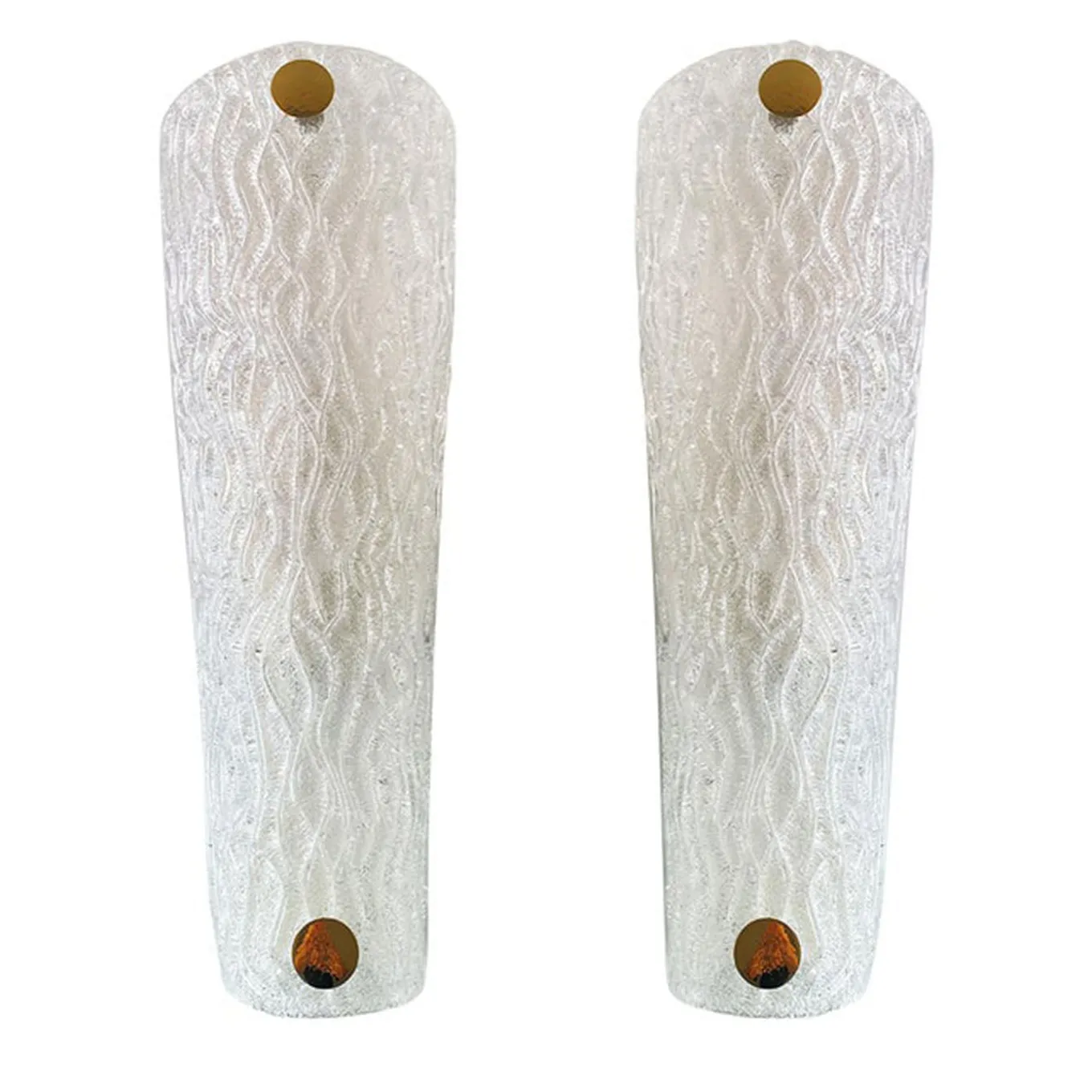 Set di 2 applique Graniglia in vetro