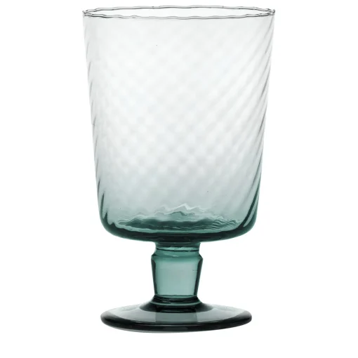 Set di 6 bicchieri a stelo Torsè Acquamarina
