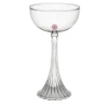 Set di 2 bicchieri coupe Nereida rosa