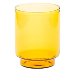 Set di 4 bicchieri da acqua Dolce Vita color ambra
