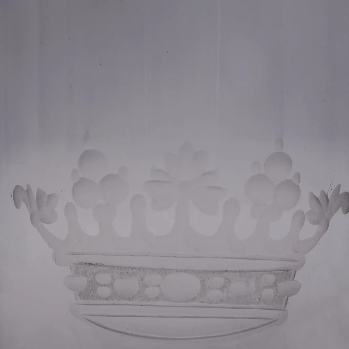 Set di 6 bicchieri da acqua con corona