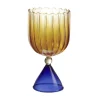 Set di 2 bicchieri da acqua/vino arancione Calypso