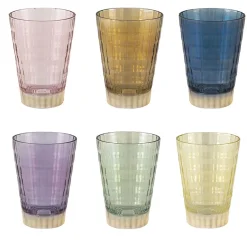 Set di 6 bicchieri da bibita Tokyo Matt