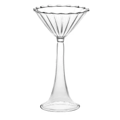 Set di 2 Bicchieri da Cocktail Campanula Trasparenti
