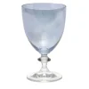 Set di 2 bicchieri da vino blu Rosy