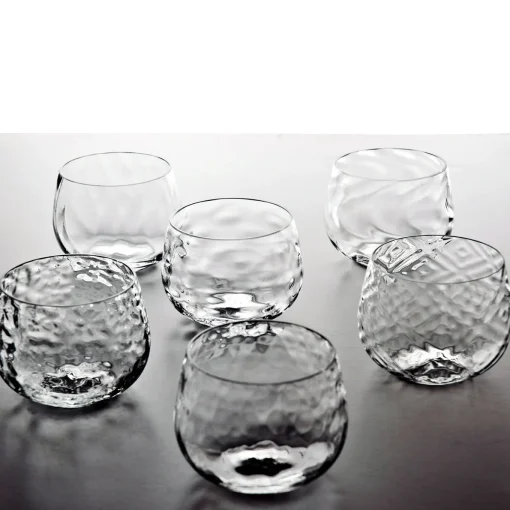Set di 6 bicchieri da vino assortiti