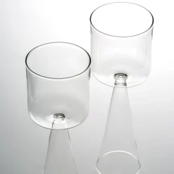 Set di 4 bicchieri da vino alti trasparenti Dolce Vita