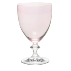Set di 2 bicchieri da vino rosa Rosy