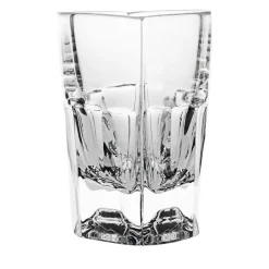 Set di 6 bicchieri da whisky in cristallo Corbusier