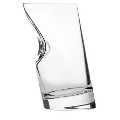 Set di 6 bicchieri da whisky in cristallo con tappo per ghiaccio di Angelo Mangiarotti