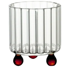 Set di 2 bicchieri Lowball High Spirits Ambra Rossa