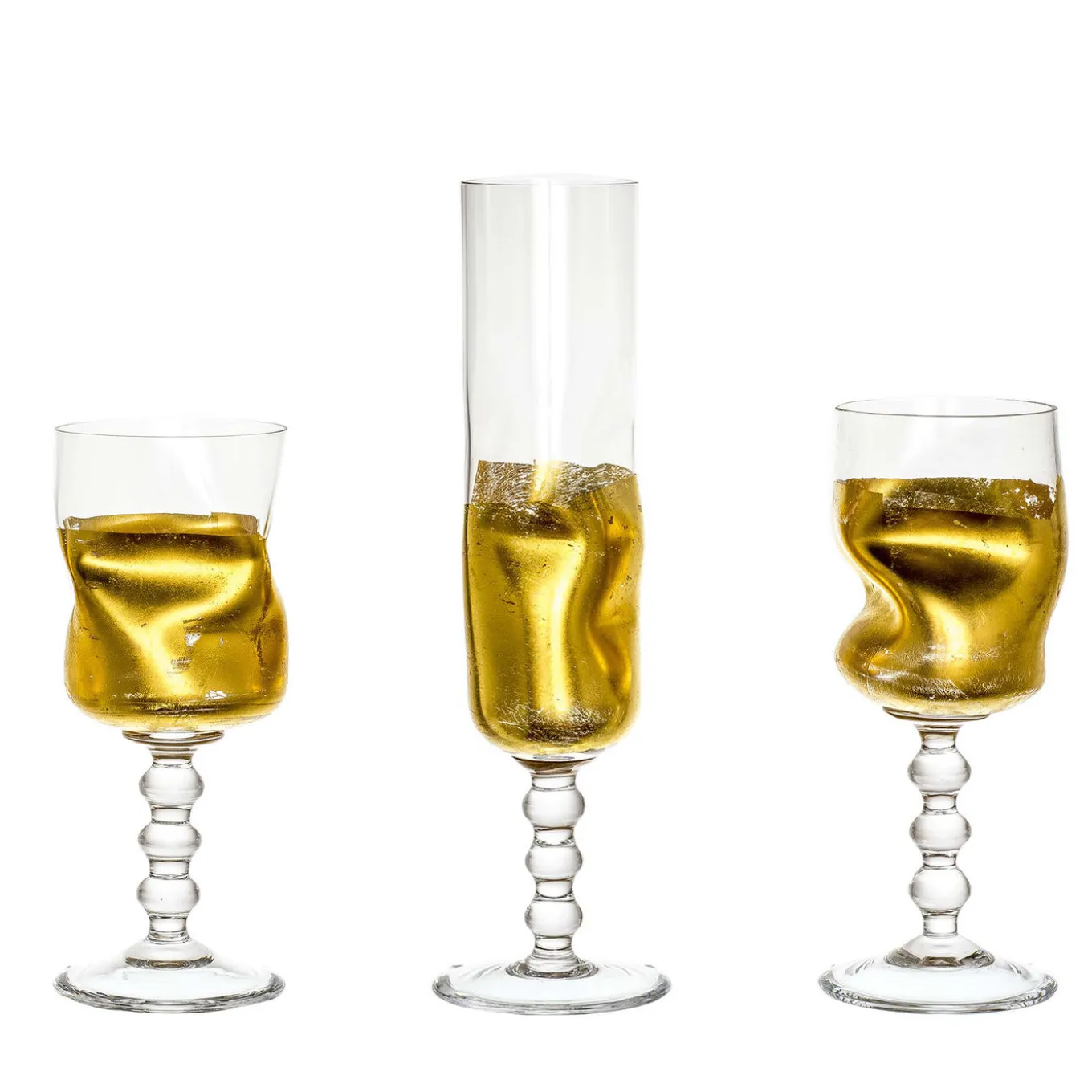 Set di 3 bicchieri Mida