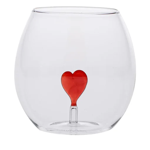 Set di 4 bicchieri Sweet Heart