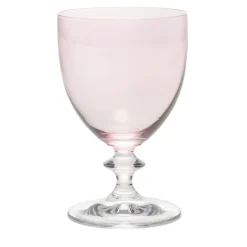 Set di 2 calici da acqua rosa Rosy