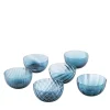Set di 6 ciotole assortite Idra Air-Force Blue