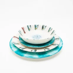 Set di 2 ciotole Controcorrente in ceramica