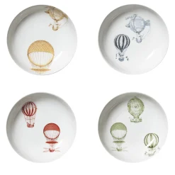 Set di 4 Ciotole Mongolfiere