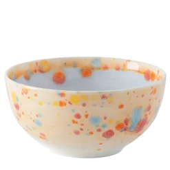 Set di 4 ciotole per frutta Murrine Grigie