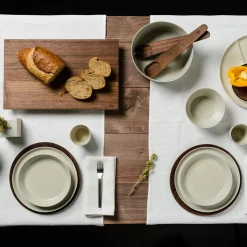 Set di 4 ciotole per pasta in ceramica bianca