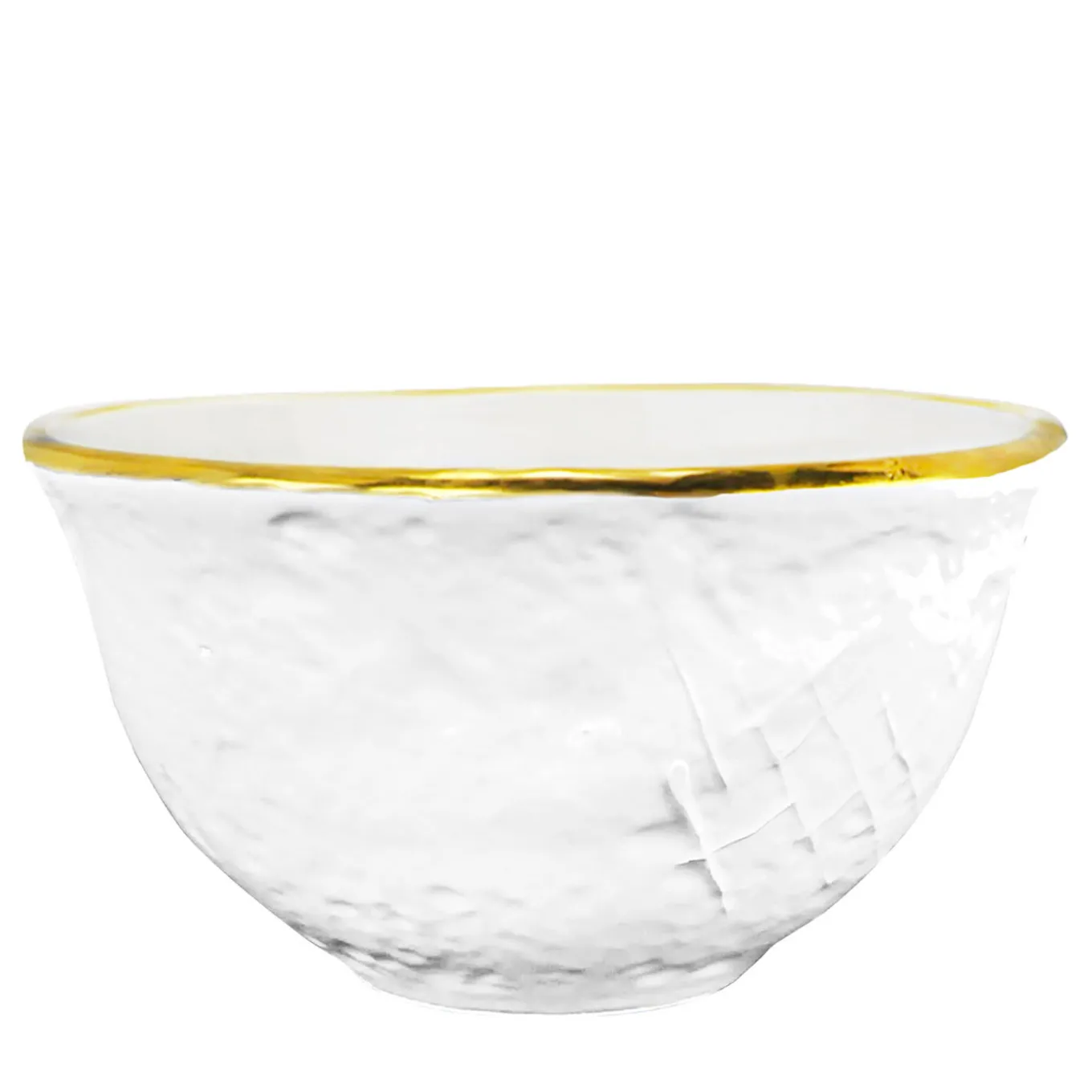 Set di 6 ciotole Preta Oro Latte e Oro 14cm
