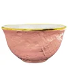 Set di 6 ciotole Preta Oro Dusty Pink 14cm