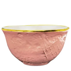 Set di 6 ciotole Preta Oro Dusty Pink 14cm