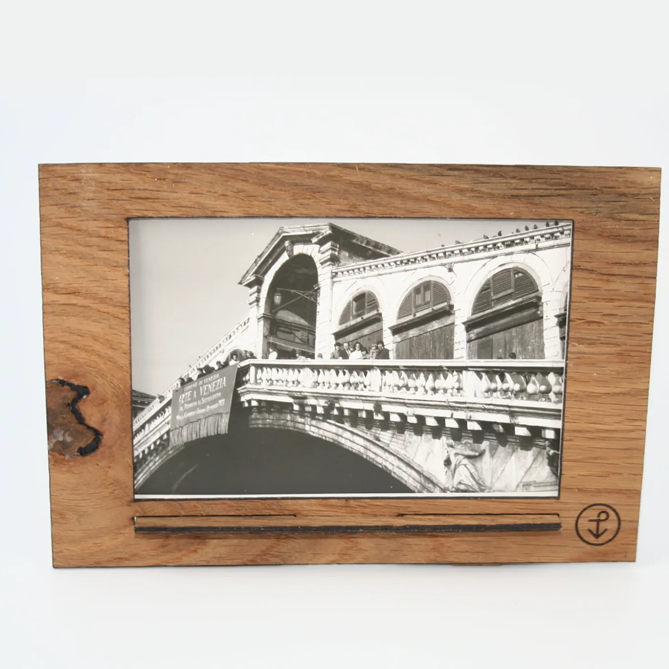 Set di 4 cornici in legno di rovere Sandro Gallo 136 di Luciano Marson per POV