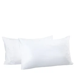 Set di 2 federe bianche Shangri-La