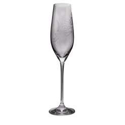 Set di 6 flute da champagne con citazione