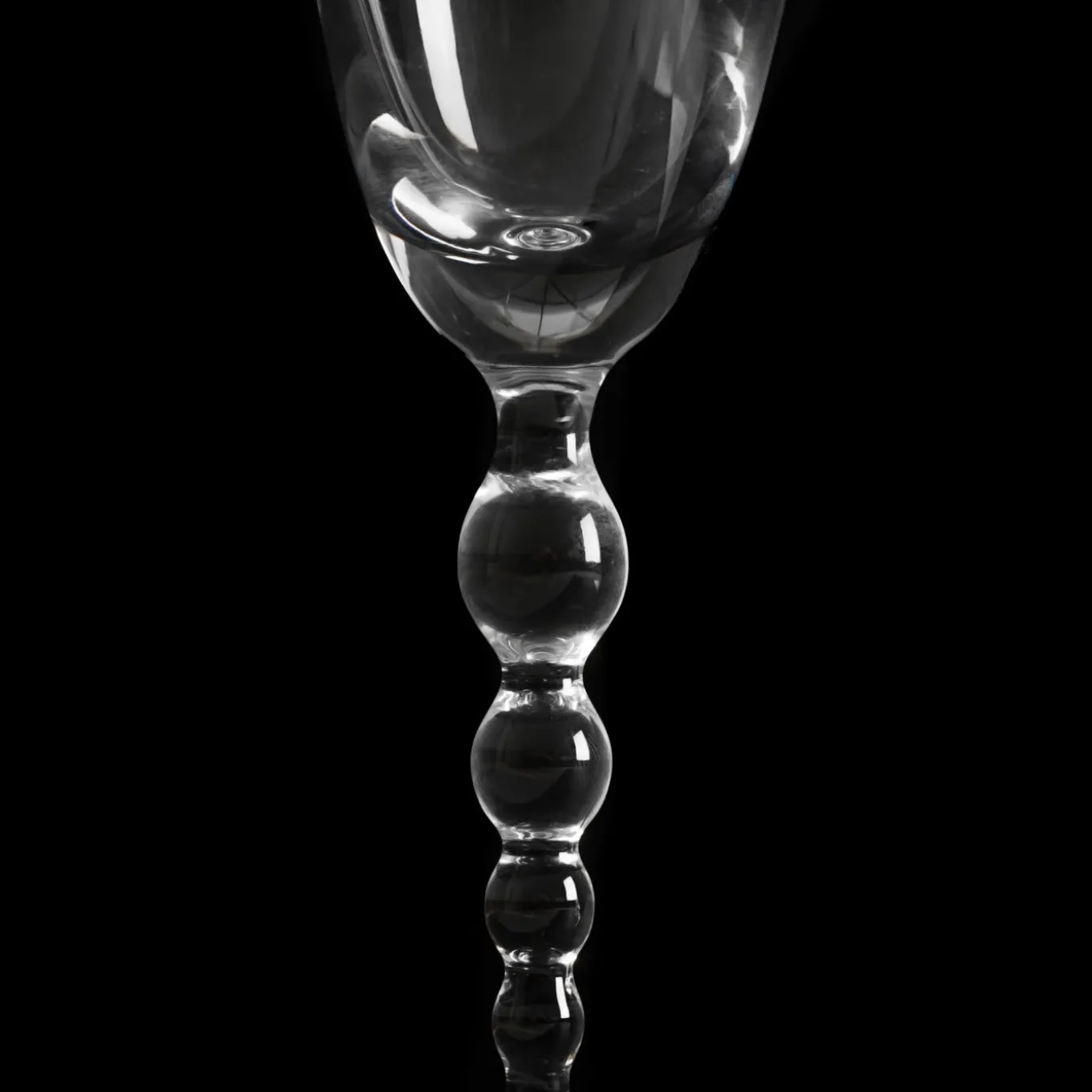 Set di 6 flute di cristallo Collier