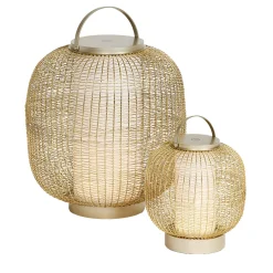 Set di 2 lanterne ricaricabili Trilly