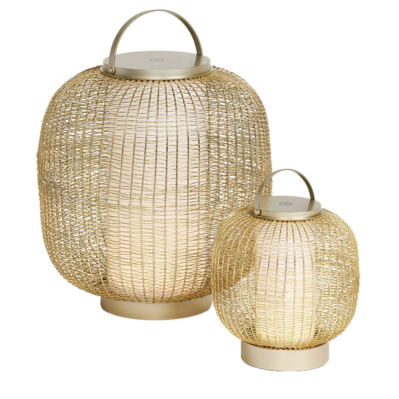 Set di 2 lanterne ricaricabili Trilly