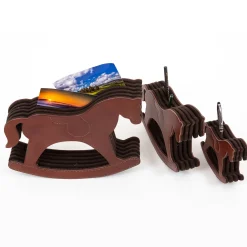 Set di 3 organizer per la corrispondenza con cavallo a dondolo