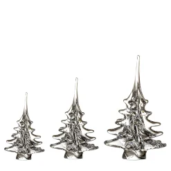 Set di 3 ornamenti trasparenti per l'albero di Natale di Marcolin