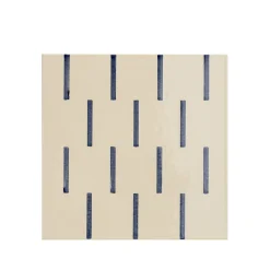 Set di 45 piastrelle bianche e blu Alfabeto di Margherita Rui