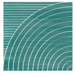 Set di 25 piastrelle Solchi Angolo R