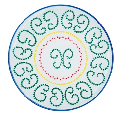 Set di 4 piatti da cena in ceramica multicolore Luminaria