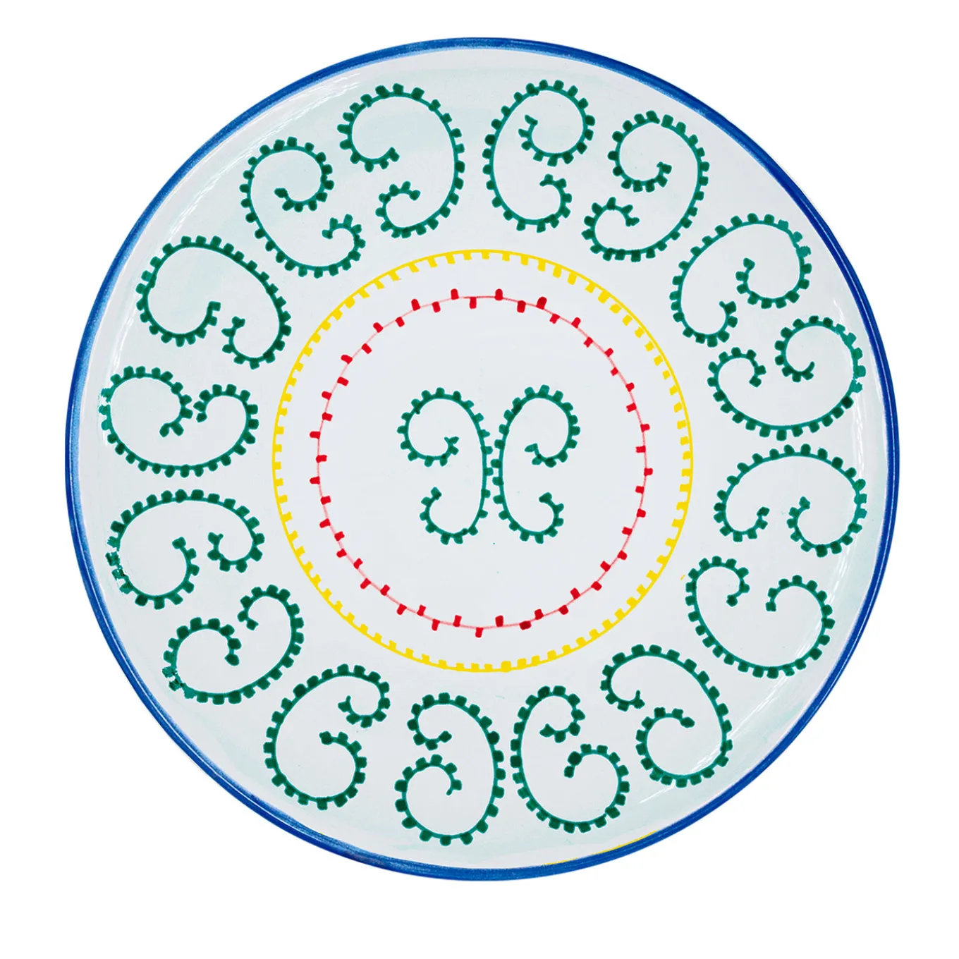 Set di 4 piatti da cena in ceramica multicolore Luminaria