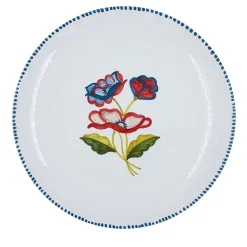 Set di 4 piatti da dessert in ceramica Gioia Blue